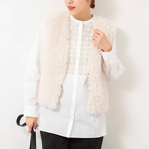【ノーリーズ/NOLLEY'S】の【SOI-MeME/ソワメム】パールラメレースブラウス 人気、トレンドファッション・服の通販 founy(ファニー) 　ファッション　Fashion　レディースファッション　Fashion for Women　トップス・カットソー　Cut & Sew Tops　シャツ・ブラウス・オフィスカジュアル　Elegant Blouses & Button-Ups　2025年　2025　2025-2026秋冬・A/W　Autumn/Winter 2025–26 AW25–26　おすすめ　Recommended / Our Picks　コクーン　Cocoon, Cocoon Silhouette　シンプル　Simple, Minimal　パール　Pearl, Pearl Accent　ボトム　Bottoms, Lower Wear　モダン　Modern, Contemporary　レース　Lace, Lace Fabric　別注　Limited Edition, Custom Order　other-3|ID: prp329100004699943 ipo3291000000033936428