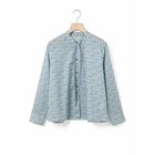 【ミディウミ/MidiUmi】のリバティボウタイシャツ 人気、トレンドファッション・服の通販 founy(ファニー) ファッション Fashion レディースファッション Fashion for Women トップス・カットソー Cut & Sew Tops シャツ・ブラウス・オフィスカジュアル Elegant Blouses & Button-Ups アクリル Acrylic Material インナー Innerwear シルク Silk, 100% Silk ボタニカル Botanical, Floral Pattern 定番 Standard, Basic Item 秋 Autumn thumbnail ブルー|ID: prp329100004699952 ipo3291000000035439539