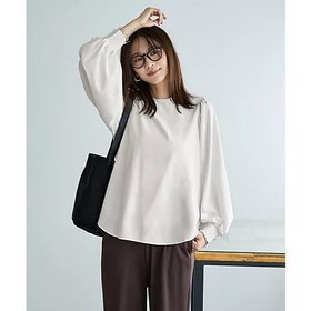 【スタイルデリ/STYLE DELI】 シルキージョーゼットボリュームスリーブブラウス人気、トレンドファッション・服の通販 founy(ファニー) ファッション Fashion レディースファッション Fashion for Women トップス・カットソー Cut & Sew Tops シャツ・ブラウス・オフィスカジュアル Elegant Blouses & Button-Ups ボリューム袖・フリルスリーブブラウス Voluminous & Ruffle Sleeves / Puffy Sleeve Tops インナー Innerwear サテン Satin, Glossy Fabric サロペット Overalls, Salopette シャーリング Shirring, Ruched ジャンスカ Jumper Skirt, Pinafore Dress ドレープ Drape, Draping Fabric 人気 Popular, Best Seller ベスト Vest, Waistcoat ポケット Pocket, Pocket Detail 夏 Summer |ID:prp329100004699957