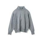 【ミズイロ インド/mizuiro ind】のハイネックジップカーディガン ライトグレー|ID: prp329100004699972 ipo3291000000035316647
