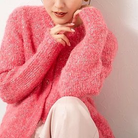 【ノーリーズ/NOLLEY'S】 モヘアスパンコールカーディガン人気、トレンドファッション・服の通販 founy(ファニー) ファッション Fashion レディースファッション Fashion for Women トップス・カットソー Cut & Sew Tops カーディガン・羽織り Layered Style Cardigans 2025年 2025 2025-2026秋冬・A/W Autumn/Winter 2025–26 AW25–26 イタリア Italy カーディガン Cardigan, Knitwear スパンコール Sequins, Sequin Embellishment フレア Flare, Flared フロント Front, Front Design メタル Metal, Metal Parts ワイド Wide, Wide Fit 冬 Winter / This Winter |ID:prp329100004699986