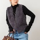 【ノーリーズ/NOLLEY'S】の【WEB限定】ファーベスト 人気、トレンドファッション・服の通販 founy(ファニー) ファッション Fashion レディースファッション Fashion for Women アウター Coat / Outerwear Collection トップス・カットソー Cut & Sew Tops ベスト&ジレ / 重ね着スタイル Vests & Gilets 2025年 2025 2025-2026秋冬・A/W Autumn/Winter 2025–26 AW25–26 おすすめ Recommended / Our Picks エレガント 上品 Elegant ダウン Down, Puffer バランス Balance, Style Balance ベスト Vest, Waistcoat ミックス Mix, Mixed Style 夏 Summer thumbnail チャコールグレー|ID: prp329100004699993 ipo3291000000033936800