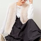 【ノーリーズ/NOLLEY'S】の【WEB限定】ファーベスト 人気、トレンドファッション・服の通販 founy(ファニー) ファッション Fashion レディースファッション Fashion for Women アウター Coat / Outerwear Collection トップス・カットソー Cut & Sew Tops ベスト&ジレ / 重ね着スタイル Vests & Gilets 2025年 2025 2025-2026秋冬・A/W Autumn/Winter 2025–26 AW25–26 おすすめ Recommended / Our Picks エレガント 上品 Elegant ダウン Down, Puffer バランス Balance, Style Balance ベスト Vest, Waistcoat ミックス Mix, Mixed Style 夏 Summer thumbnail キナリ|ID: prp329100004699993 ipo3291000000033936802