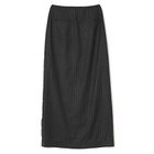 【アモーメント/AMOMENTO】のSTRIPE WOOL SKIRT DARK GREY|ID: prp329100004699995 ipo3291000000034941569