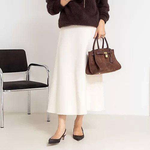 【ノーリーズソフィー/NOLLEY'S sophi】の《セットアップ対応》ウォッシャブルダンボールフレアスカート インテリア・キッズ・メンズ・レディースファッション・服の通販 founy(ファニー) 　ファッション　Fashion　レディースファッション　Fashion for Women　セットアップ　Matching Sets　スカート・ミニ/ミディ/マキシ　Skirts / Mini, Midi & Maxi Skirts　スカート　Skirts　Aライン・フレアスカート　A-Line & Flared Skirts　2025年　2025　2025-2026秋冬・A/W　Autumn/Winter 2025–26 AW25–26　おすすめ　Recommended / Our Picks　ストレッチ　Stretch, Stretchy Fabric　セットアップ　Set-Up, Coordinated Outfit　タイトスカート　Pencil Skirt, Tight Skirt　フォルム　Silhouette, Form　フレア　Flare, Flared　夏　Summer　春　Spring　S/S・春夏　SS, Spring/Summer, Warm Season　ビジネス 仕事 通勤　Business / Work / Commuting　オフホワイト|ID: prp329100004700003 ipo3291000000033936881