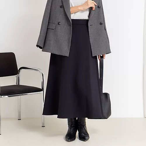 【ノーリーズソフィー/NOLLEY'S sophi】の《セットアップ対応》ウォッシャブルダンボールフレアスカート インテリア・キッズ・メンズ・レディースファッション・服の通販 founy(ファニー) 　ファッション　Fashion　レディースファッション　Fashion for Women　セットアップ　Matching Sets　スカート・ミニ/ミディ/マキシ　Skirts / Mini, Midi & Maxi Skirts　スカート　Skirts　Aライン・フレアスカート　A-Line & Flared Skirts　2025年　2025　2025-2026秋冬・A/W　Autumn/Winter 2025–26 AW25–26　おすすめ　Recommended / Our Picks　ストレッチ　Stretch, Stretchy Fabric　セットアップ　Set-Up, Coordinated Outfit　タイトスカート　Pencil Skirt, Tight Skirt　フォルム　Silhouette, Form　フレア　Flare, Flared　夏　Summer　春　Spring　S/S・春夏　SS, Spring/Summer, Warm Season　ビジネス 仕事 通勤　Business / Work / Commuting　ブラック|ID: prp329100004700003 ipo3291000000033936883