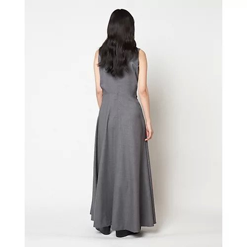 【ハルノブムラタ/HARUNOBUMURATA】のMANUELA 人気、トレンドファッション・服の通販 founy(ファニー) 　ファッション　Fashion　レディースファッション　Fashion for Women　2025年　2025　2025-2026秋冬・A/W　Autumn/Winter 2025–26 AW25–26　シンプル　Simple, Minimal　ドレス　Dress, One-Piece　ドレープ　Drape, Draping Fabric　ノースリーブ　Sleeveless, No-Sleeve　秋　Autumn　other-3|ID: prp329100004700038 ipo3291000000034092311