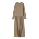 【アモーメント/AMOMENTO】のMOCK NECK JERSEY DRESS 人気、トレンドファッション・服の通販 founy(ファニー) ファッション Fashion レディースファッション Fashion for Women ワンピース Dresses フォーマル・パーティードレス・結婚式用ドレス Elegant & Casual Dresses 2025年 2025 2025-2026秋冬・A/W Autumn/Winter 2025–26 AW25–26 ギャザー Gathered, Ruffled フェミニン Feminine, Girly ロング Long, Long-Length thumbnail BEIGE|ID: prp329100004700039 ipo3291000000033937272