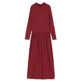 【アモーメント/AMOMENTO】 MOCK NECK JERSEY DRESS人気、トレンドファッション・服の通販 founy(ファニー) ファッション Fashion レディースファッション Fashion for Women ワンピース Dresses フォーマル・パーティードレス・結婚式用ドレス Elegant & Casual Dresses 2025年 2025 2025-2026秋冬・A/W Autumn/Winter 2025–26 AW25–26 ギャザー Gathered, Ruffled フェミニン Feminine, Girly ロング Long, Long-Length |ID:prp329100004700039