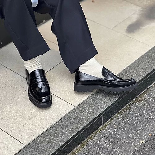 【ノーリーズ/NOLLEY'S】のワッシャーエナメルタンクローファー 人気、トレンドファッション・服の通販 founy(ファニー) ファッション Fashion レディースファッション Fashion for Women シューズ Shoes, Footwear ラグジュアリー Luxury, Elegant 厚底 Platform Shoes other-2|ID: prp329100004700045 ipo3291000000034777873