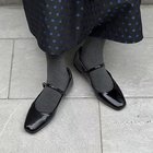 【ノーリーズ/NOLLEY'S】のメリージェーンフラットシューズ ブラック|ID: prp329100004700046 ipo3291000000034988927