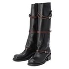 【アモーメント/AMOMENTO】のBELT LONG BOOTS BLACK|ID:prp329100004700047
