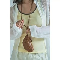 【マージュール/marjour】のBURNT CROISSANT CHARM 人気、トレンドファッション・服の通販 founy(ファニー) ファッション Fashion レディースファッション Fashion for Women チャーム Charm, Pendant ポーチ Pouch, Small Case リップ Lip, Lip Motif ループ Loop, Loop Knit |ID:prp329100004700193