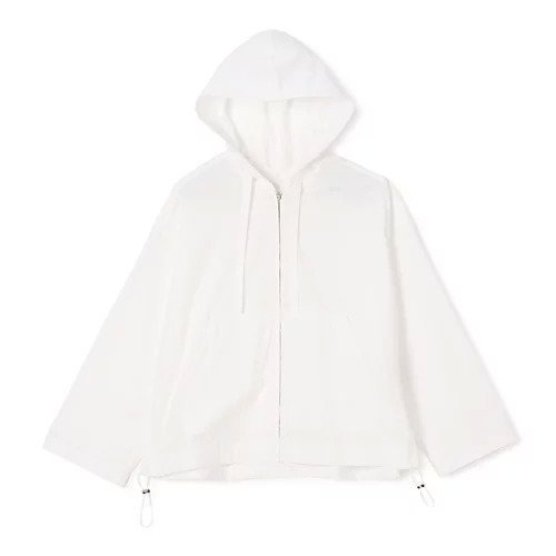 【プレインピープル/PLAIN PEOPLE】の【WEB限定】タイプライターフロントジップパーカー インテリア・キッズ・メンズ・レディースファッション・服の通販 founy(ファニー) ファッション Fashion レディースファッション Fashion for Women トップス・カットソー Cut & Sew Tops レディースパーカー・カジュアルフーディー Casual Hoodies & Sweatshirts タイプライター Typewriter Fabric, Crisp Cotton パーカー Hoodie, Parka 洗える Machine Washable ホワイト|ID: prp329100004701658 ipo3291000000033948737