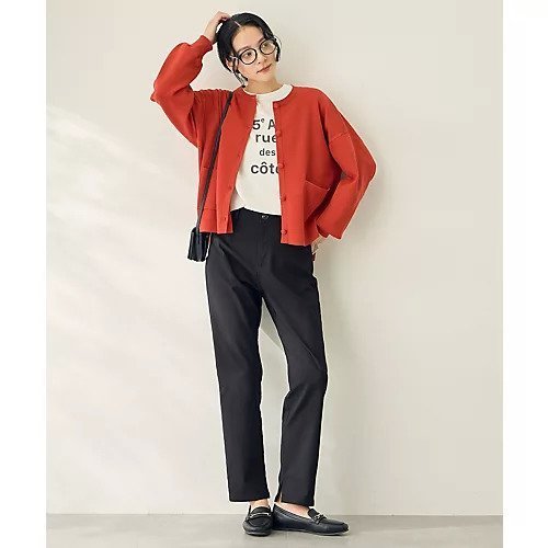 【エニー/ANY】のスウェットライクニットカーディガン 人気、トレンドファッション・服の通販 founy(ファニー) 　ファッション　Fashion　レディースファッション　Fashion for Women　トップス・カットソー　Cut & Sew Tops　ニット　Knit Tops & Sweaters　カーディガン・羽織り　Layered Style Cardigans　レディースパーカー・カジュアルフーディー　Casual Hoodies & Sweatshirts　スウェット・クルーネックトップス　Sweatshirts & Crewnecks / Relaxed Fit Sweat Tops　カーディガン　Cardigan, Knitwear　クッション　Cushion, Throw Pillow　ストレッチ　Stretch, Stretchy Fabric　スリット　Slit, Slit Detail　ポケット　Pocket, Pocket Detail　羽織　Haori, Light Jacket　おすすめ　Recommended / Our Picks　エレガント 上品　Elegant　other-3|ID: prp329100004703285 ipo3291000000033963222
