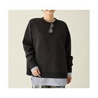 【エニー/ANY】のサイドドットダンボールトレーナー ブラック|ID: prp329100004703290 ipo3291000000033963248