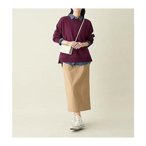 【エニー/ANY】のサイドドットダンボールトレーナー 人気、トレンドファッション・服の通販 founy(ファニー) 　ファッション　Fashion　レディースファッション　Fashion for Women　ストレッチ　Stretch, Stretchy Fabric　トレーナー　Sweatshirt, Trainer　フォルム　Silhouette, Form　おすすめ　Recommended / Our Picks　other-3|ID: prp329100004703290 ipo3291000000033963256