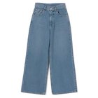 【ミュベール/MUVEIL】のリボンデニムパンツ 人気、トレンドファッション・服の通販 founy(ファニー) ファッション Fashion レディースファッション Fashion for Women パンツ Pants & Trousers デニムパンツ・ジーンズ・美脚デニム Denim Jeans & Pants デニム Denim, Jeans Material ポケット Pocket, Pocket Detail リボン Ribbon, Bow ワイド Wide, Wide Fit エレガント 上品 Elegant 洗える Machine Washable thumbnail blue|ID: prp329100004704562 ipo3291000000033973487