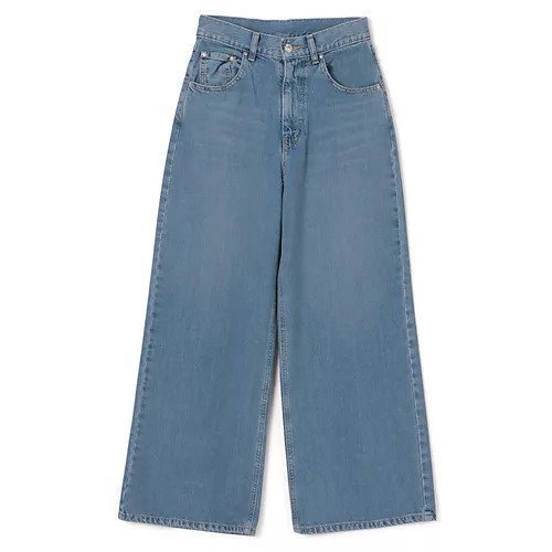 【ミュベール/MUVEIL】のリボンデニムパンツ インテリア・キッズ・メンズ・レディースファッション・服の通販 founy(ファニー) 　ファッション　Fashion　レディースファッション　Fashion for Women　パンツ　Pants & Trousers　デニムパンツ・ジーンズ・美脚デニム　Denim Jeans & Pants　デニム　Denim, Jeans Material　ポケット　Pocket, Pocket Detail　リボン　Ribbon, Bow　ワイド　Wide, Wide Fit　エレガント 上品　Elegant　洗える　Machine Washable　blue|ID: prp329100004704562 ipo3291000000033973487