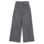 【ミュベール/MUVEIL】のリボンデニムパンツ 人気、トレンドファッション・服の通販 founy(ファニー) ファッション Fashion レディースファッション Fashion for Women パンツ Pants & Trousers デニムパンツ・ジーンズ・美脚デニム Denim Jeans & Pants デニム Denim, Jeans Material ポケット Pocket, Pocket Detail リボン Ribbon, Bow ワイド Wide, Wide Fit エレガント 上品 Elegant 洗える Machine Washable thumbnail gray|ID: prp329100004704562 ipo3291000000033973488