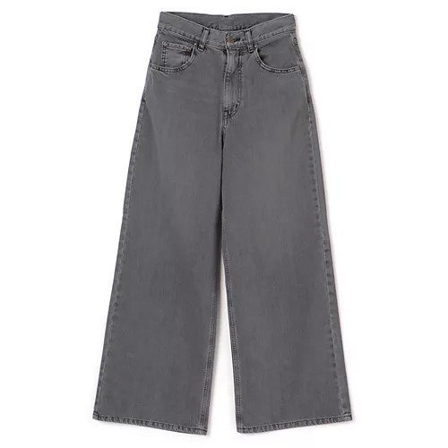 【ミュベール/MUVEIL】のリボンデニムパンツ インテリア・キッズ・メンズ・レディースファッション・服の通販 founy(ファニー) 　ファッション　Fashion　レディースファッション　Fashion for Women　パンツ　Pants & Trousers　デニムパンツ・ジーンズ・美脚デニム　Denim Jeans & Pants　デニム　Denim, Jeans Material　ポケット　Pocket, Pocket Detail　リボン　Ribbon, Bow　ワイド　Wide, Wide Fit　エレガント 上品　Elegant　洗える　Machine Washable　gray|ID: prp329100004704562 ipo3291000000033973488