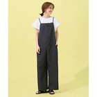 【エニー/ANY】の【洗濯機可】フロントジップサロペット チャコール|ID: prp329100004704565 ipo3291000000033973511