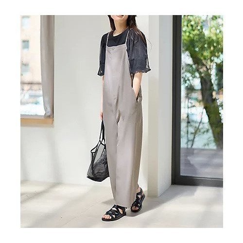 【エニー/ANY】の【洗濯機可】フロントジップサロペット 人気、トレンドファッション・服の通販 founy(ファニー) 　ファッション　Fashion　レディースファッション　Fashion for Women　ワンピース　Dresses　サロペット&オールインワン　Dungarees & Jumpsuit Styles　おすすめ　Recommended / Our Picks　インナー　Innerwear　サロペット　Overalls, Salopette　ベーシック　Basic, Essential　マニッシュ　Mannish, Boyish　other-2|ID: prp329100004704565 ipo3291000000033973513