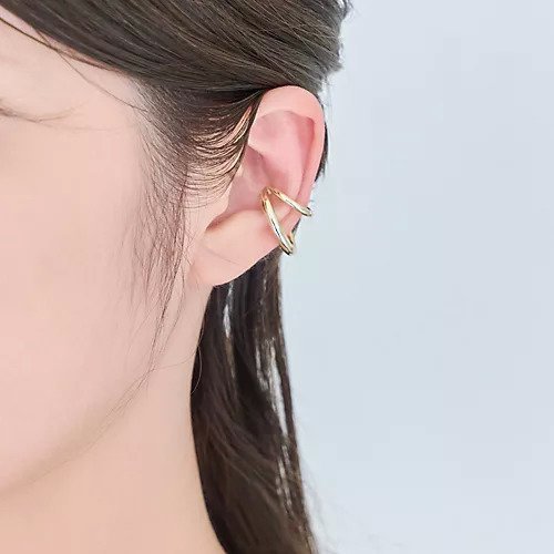 【フィービィー/phoebe】の【金属アレルギー対応】ダブルシャインイヤーカフ/ニッケルフリー インテリア・キッズ・メンズ・レディースファッション・服の通販 founy(ファニー) 　ファッション　Fashion　レディースファッション　Fashion for Women　スタイリッシュ　Stylish, Fashionable　メタル　Metal, Metal Parts　モチーフ　Motif, Design Theme　ゴールド|ID: prp329100004704572 ipo3291000000033973555