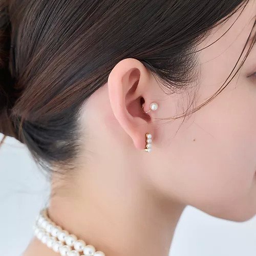 【フィービィー/phoebe】の【金属アレルギー対応】2setラインパールイヤーカフ/ニッケルフリー 人気、トレンドファッション・服の通販 founy(ファニー) 　ファッション　Fashion　レディースファッション　Fashion for Women　アシンメトリー　Asymmetrical Style　シンプル　Simple, Minimal　パール　Pearl, Pearl Accent　エレガント 上品　Elegant　other-2|ID: prp329100004704573 ipo3291000000033973561