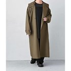 【スタイルデリ/STYLE DELI】の【BLK001】襟付きオーバーサイズコート カーキ|ID:prp329100004704579