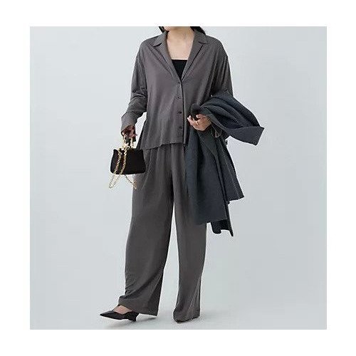 【カオス/Chaos】のレダールオープンカラー 人気、トレンドファッション・服の通販 founy(ファニー) 　ファッション　Fashion　レディースファッション　Fashion for Women　2025年　2025　2025-2026秋冬・A/W　Autumn/Winter 2025–26 AW25–26　冬　Winter / This Winter　おすすめ　Recommended / Our Picks　セットアップ　Set-Up, Coordinated Outfit　ドレープ　Drape, Draping Fabric　リラックス　Relax, Relaxed Fit　other-2|ID: prp329100004704683 ipo3291000000035601512