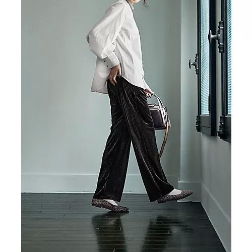 【スタイルデリ/STYLE DELI】のストライプベロアリラックスパンツ 人気、トレンドファッション・服の通販 founy(ファニー) 　ファッション　Fashion　レディースファッション　Fashion for Women　パンツ　Pants & Trousers　春　Spring　ギャザー　Gathered, Ruffled　ジャケット　Jacket, Outerwear　スウェット / スエット　Sweatshirt, Sweatwear　ストライプ　Stripe, Striped Pattern　スリット　Slit, Slit Detail　タイツ　Tights, Legwear　デニム　Denim, Jeans Material　定番　Standard, Basic Item　なめらか　Smooth, Silky Texture　バランス　Balance, Style Balance　フォルム　Silhouette, Form　ブルゾン　Blouson, Bomber Jacket　ベロア　Velour, Soft Velvet　ポケット　Pocket, Pocket Detail　無地　Plain, Solid Color　レギンス　Leggings, Stretch Pants　ワイド　Wide, Wide Fit　冬　Winter / This Winter　A/W・秋冬　Autumn/Winter　other-3|ID: prp329100004704692 ipo3291000000033974110