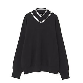 【エンダレンス/endalence】のミラノリブVハイネックプルオーバー 人気、トレンドファッション・服の通販 founy(ファニー) ファッション Fashion レディースファッション Fashion for Women トップス・カットソー Cut & Sew Tops カジュアルプルオーバー・ニットトップス Pullovers & Knit Tops / Casual Pullovers なめらか Smooth, Silky Texture ハイネック High Neck, Mock Neck ミラノリブ Milano Rib, Milano Stitch ワイド Wide, Wide Fit エレガント 上品 Elegant |ID:prp329100004705576