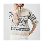 【ウィムガゼット/Whim Gazette】の【BSBEE】カウチンZIP ニット オフホワイト|ID: prp329100004705580 ipo3291000000033983642