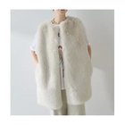 【ウィムガゼット/Whim Gazette】の【THE PAUSE】フェイクファークルーネックジレ アイボリー|ID: prp329100004705585 ipo3291000000033983683