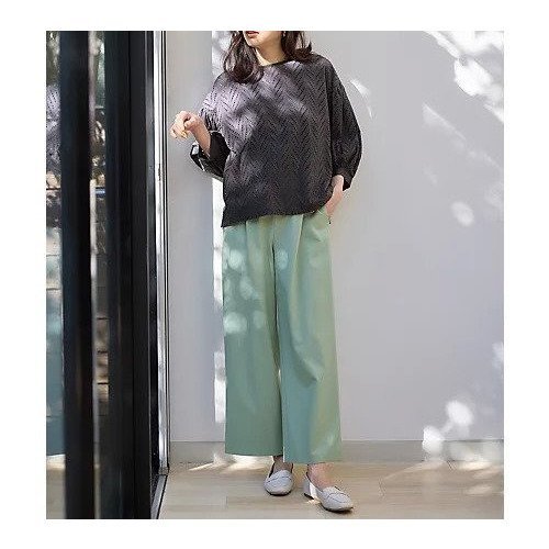 【エニー/ANY】の【ウエストゴム/ストレッチ/セットアップ可】イージィケアストレッチワイドパンツ インテリア・キッズ・メンズ・レディースファッション・服の通販 founy(ファニー) 　ファッション　Fashion　レディースファッション　Fashion for Women　セットアップ　Matching Sets　レディースパンツ・ボトムス　Pants & Trousers / Bottoms　ストレッチ　Stretch, Stretchy Fabric　セットアップ　Set-Up, Coordinated Outfit　セレモニー　Ceremony　フラット　Flat, Flat Shoes　ワイド　Wide, Wide Fit　ビジネス 仕事 通勤　Business / Work / Commuting　ミントグリーン|ID: prp329100004705603 ipo3291000000034867143