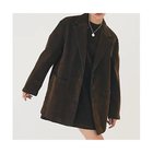 【ウィムガゼット/Whim Gazette】の【THE PAUSE】フロッキーデニムジャケット ブラウン|ID: prp329100004705608 ipo3291000000033983838