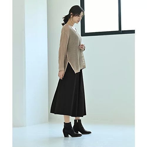 【スタイルデリ/STYLE DELI】の【BLK001】サイドプリーツスカート 人気、トレンドファッション・服の通販 founy(ファニー) 　ファッション　Fashion　レディースファッション　Fashion for Women　スカート　Skirts　プリーツスカート / 上品フェミニンスタイル　Pleated Skirts　スリット　Slit, Slit Detail　ツイル　Twist, Twisted Detail　定番　Standard, Basic Item　ノースリーブ　Sleeveless, No-Sleeve　ボトム　Bottoms, Lower Wear　ポケット　Pocket, Pocket Detail　マニッシュ　Mannish, Boyish　ミックス　Mix, Mixed Style　ミドル　Middle Length, Mid Height　ループ　Loop, Loop Knit　ロング　Long, Long-Length　おすすめ　Recommended / Our Picks　旅行　Travel　エレガント 上品　Elegant　other-3|ID: prp329100004706951 ipo3291000000033995828