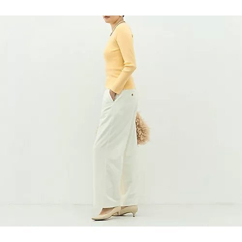 【ノーリーズソフィー/NOLLEY'S sophi】のウォッシャブルピーチツイルラップワイドパンツ 人気、トレンドファッション・服の通販 founy(ファニー) 　ファッション　Fashion　レディースファッション　Fashion for Women　パンツ　Pants & Trousers　2025年　2025　2025-2026秋冬・A/W　Autumn/Winter 2025–26 AW25–26　おすすめ　Recommended / Our Picks　ピーチ　Peach, Soft Touch　ラップ　Wrap, Wrap Design　ワイド　Wide, Wide Fit　other-3|ID: prp329100004706953 ipo3291000000033995839