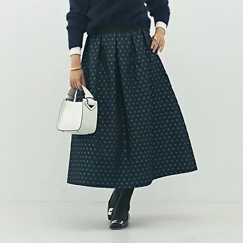 【ノーリーズ/NOLLEY'S】のウォッシャブルドットジャガードタックフレアスカート インテリア・キッズ・メンズ・レディースファッション・服の通販 founy(ファニー) https://founy.com/ ファッション Fashion レディースファッション Fashion for Women スカート Skirts Aライン・フレアスカート A-Line & Flared Skirts 2025年 2025 2025-2026秋冬・A/W Autumn/Winter 2025–26 AW25–26 バランス Balance, Style Balance ブライト Bright, Shiny 水玉 Polka Dot, Dot Pattern |ID: prp329100004706959 ipo3291000000033995865