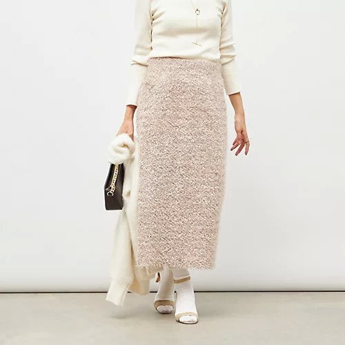 【ノーリーズソフィー/NOLLEY'S sophi】の《セットアップ対応》ウォッシャブルフェザーチュールタイトスカート インテリア・キッズ・メンズ・レディースファッション・服の通販 founy(ファニー) 　ファッション　Fashion　レディースファッション　Fashion for Women　セットアップ　Matching Sets　スカート・ミニ/ミディ/マキシ　Skirts / Mini, Midi & Maxi Skirts　2025年　2025　2025-2026秋冬・A/W　Autumn/Winter 2025–26 AW25–26　キャミソール　Camisole, Spaghetti Strap Top　ストレッチ　Stretch, Stretchy Fabric　セットアップ　Set-Up, Coordinated Outfit　チュール　Tulip, Tulip Motif　ホリデーシーズン　Holiday Season　ベージュ|ID: prp329100004706966 ipo3291000000033995906