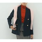 【ノーリーズ/NOLLEY'S】のウォッシャブルウール調ダブルジャケット 人気、トレンドファッション・服の通販 founy(ファニー) ファッション Fashion レディースファッション Fashion for Women アウター Coat / Outerwear Collection レディースジャケット・軽アウター Jackets 2025年 2025 2025-2026秋冬・A/W Autumn/Winter 2025–26 AW25–26 コンパクト Compact, Small Size シンプル Simple, Minimal ジャケット Jacket, Outerwear ストライプ Stripe, Striped Pattern ダブル Double, Double-Breasted パターン Pattern, Design Print ヴィンテージ Vintage Style 定番 Standard, Basic Item 無地 Plain, Solid Color A/W・秋冬 Autumn/Winter thumbnail ネイビー|ID: prp329100004706970 ipo3291000000033995926
