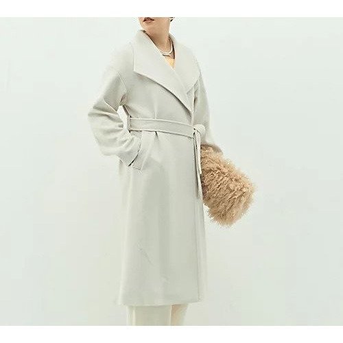 【ノーリーズソフィー/NOLLEY'S sophi】の【一部WEB限定色】アンゴラビーバーベルテッドロングコート インテリア・キッズ・メンズ・レディースファッション・服の通販 founy(ファニー) ファッション Fashion レディースファッション Fashion for Women アウター Coat / Outerwear Collection コート・ロングコート・ピーコート Long Coats, Peacoats & More 2025年 2025 2025-2026秋冬・A/W Autumn/Winter 2025–26 AW25–26 おすすめ Recommended / Our Picks アンゴラ Angora Knitwear ショート Short, Short Length トレンド Trend, Trending Now ロング Long, Long-Length エレガント 上品 Elegant ベージュ|ID: prp329100004706981 ipo3291000000033995979