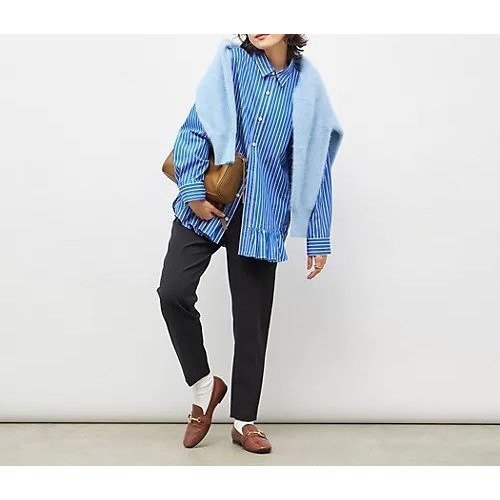 【リエミラー/Rie Miller】のウォッシャブル裾フリルレギュラーカラーシャツ 人気、トレンドファッション・服の通販 founy(ファニー) 　ファッション　Fashion　レディースファッション　Fashion for Women　トップス・カットソー　Cut & Sew Tops　シャツ・ブラウス・オフィスカジュアル　Elegant Blouses & Button-Ups　2025年　2025　2025-2026秋冬・A/W　Autumn/Winter 2025–26 AW25–26　おすすめ　Recommended / Our Picks　ウォッシャブル　Machine Washable　ギャザー　Gathered, Ruffled　パターン　Pattern, Design Print　フリル　Frill, Ruffle　ベスト　Vest, Waistcoat　ヨーク　Yoke, Yoke Design　今季　This Season, Current Season　other-2|ID: prp329100004707951 ipo3291000000034004475