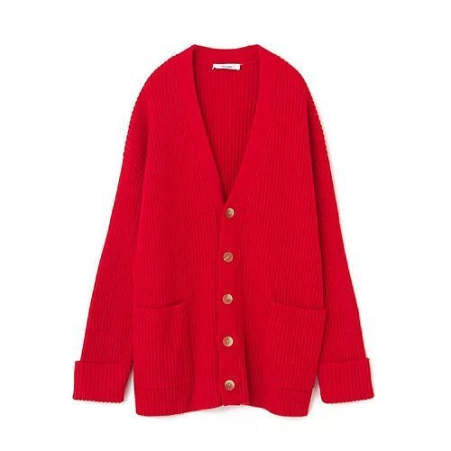 【エムティーモデリスト/mtmodelist】のファスナーカーディガン インテリア・キッズ・メンズ・レディースファッション・服の通販 founy(ファニー) 　ファッション　Fashion　レディースファッション　Fashion for Women　トップス・カットソー　Cut & Sew Tops　カーディガン・羽織り　Layered Style Cardigans　カーディガン　Cardigan, Knitwear　ダブル　Double, Double-Breasted　レッド|ID: prp329100004707958 ipo3291000000035437796