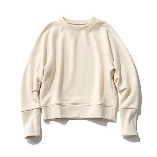 【スアデオ/suadeo】の【亀恭子さんコラボ】カーヴィスリーブスウェット 人気、トレンドファッション・服の通販 founy(ファニー) 　ファッション　Fashion　レディースファッション　Fashion for Women　トップス・カットソー　Cut & Sew Tops　レディースパーカー・カジュアルフーディー　Casual Hoodies & Sweatshirts　スウェット・クルーネックトップス　Sweatshirts & Crewnecks / Relaxed Fit Sweat Tops　コラボ　Collaboration, Collab　スウェット / スエット　Sweatshirt, Sweatwear　セットアップ　Set-Up, Coordinated Outfit　エレガント 上品　Elegant　洗える　Machine Washable　 other-1|ID: prp329100004707960 ipo3291000000034004530