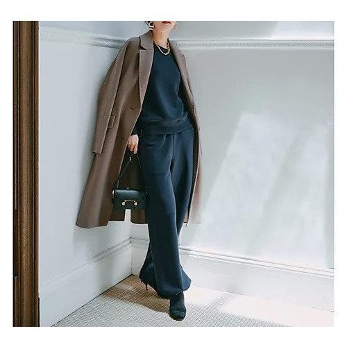 【スアデオ/suadeo】の【亀恭子さんコラボ】カーヴィスリーブスウェット 人気、トレンドファッション・服の通販 founy(ファニー) 　ファッション　Fashion　レディースファッション　Fashion for Women　トップス・カットソー　Cut & Sew Tops　レディースパーカー・カジュアルフーディー　Casual Hoodies & Sweatshirts　スウェット・クルーネックトップス　Sweatshirts & Crewnecks / Relaxed Fit Sweat Tops　コラボ　Collaboration, Collab　スウェット / スエット　Sweatshirt, Sweatwear　セットアップ　Set-Up, Coordinated Outfit　エレガント 上品　Elegant　洗える　Machine Washable　other-3|ID: prp329100004707960 ipo3291000000034004537