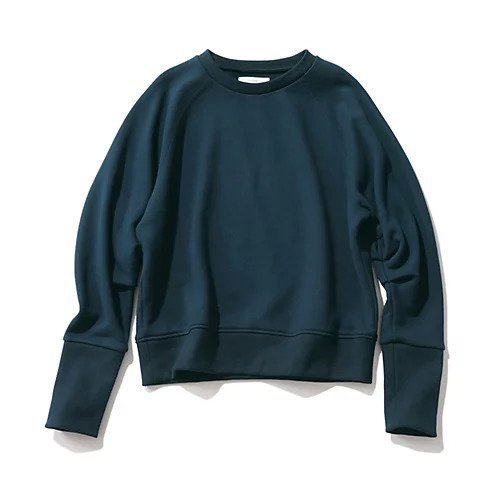 【スアデオ/suadeo】の【亀恭子さんコラボ】カーヴィスリーブスウェット インテリア・キッズ・メンズ・レディースファッション・服の通販 founy(ファニー) 　ファッション　Fashion　レディースファッション　Fashion for Women　トップス・カットソー　Cut & Sew Tops　レディースパーカー・カジュアルフーディー　Casual Hoodies & Sweatshirts　スウェット・クルーネックトップス　Sweatshirts & Crewnecks / Relaxed Fit Sweat Tops　コラボ　Collaboration, Collab　スウェット / スエット　Sweatshirt, Sweatwear　セットアップ　Set-Up, Coordinated Outfit　エレガント 上品　Elegant　洗える　Machine Washable　ネイビー|ID: prp329100004707960 ipo3291000000035749116