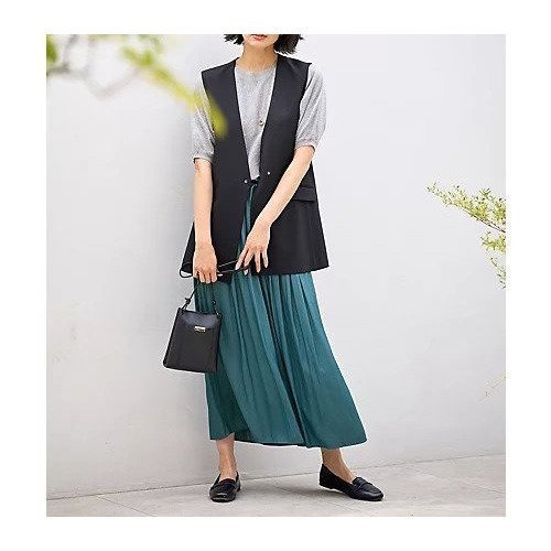 【エニー/ANY】の【セットアップ可能/ストレッチ】イージーケアジレ 人気、トレンドファッション・服の通販 founy(ファニー) 　ファッション　Fashion　レディースファッション　Fashion for Women　アウター　Coat / Outerwear Collection　トップス・カットソー　Cut & Sew Tops　ベスト&ジレ / 重ね着スタイル　Vests & Gilets　キャミワンピース　Cami Dress, Slip Dress　ストレッチ　Stretch, Stretchy Fabric　セットアップ　Set-Up, Coordinated Outfit　ポケット　Pocket, Pocket Detail　吸水　Absorbent, Quick-Dry　other-2|ID: prp329100004707965 ipo3291000000035853659