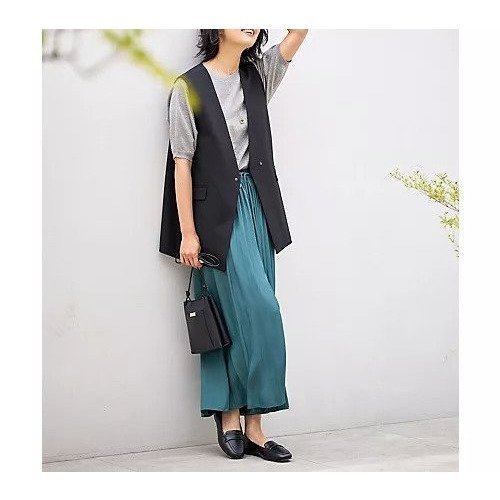 【エニー/ANY】の【セットアップ可能/ストレッチ】イージーケアジレ 人気、トレンドファッション・服の通販 founy(ファニー) 　ファッション　Fashion　レディースファッション　Fashion for Women　アウター　Coat / Outerwear Collection　トップス・カットソー　Cut & Sew Tops　ベスト&ジレ / 重ね着スタイル　Vests & Gilets　キャミワンピース　Cami Dress, Slip Dress　ストレッチ　Stretch, Stretchy Fabric　セットアップ　Set-Up, Coordinated Outfit　ポケット　Pocket, Pocket Detail　吸水　Absorbent, Quick-Dry　other-3|ID: prp329100004707965 ipo3291000000035853662